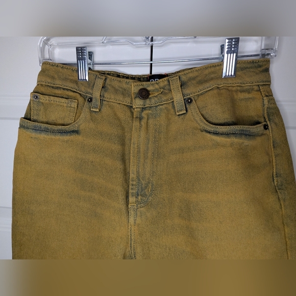 BDG Womens US 26 Mom High Rise Orange/Gold Acid Wash Jeans Preowned - Picture 3 of 13